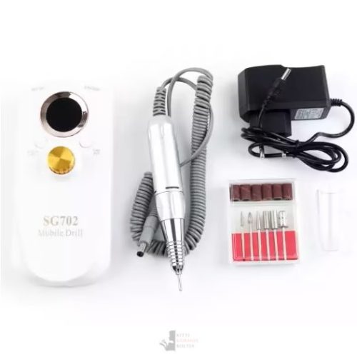 Csiszológép SG702 – Professzionális, vezeték nélküli körömcsiszoló 35.000 RPM