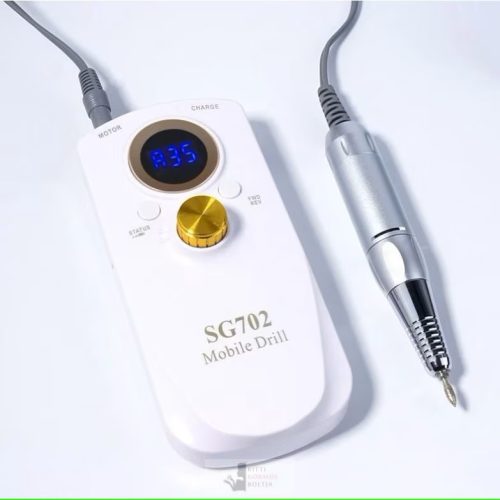 Csiszológép SG702 – Professzionális, vezeték nélküli körömcsiszoló 35.000 RPM