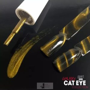 GALAXY CAT EYE EFFECT 701 GÉL LAKK - GOLDEN