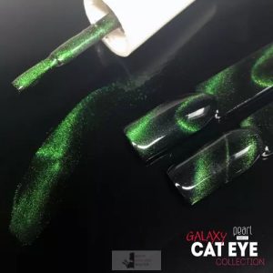 GALAXY CAT EYE EFFECT 703 GÉL LAKK - GREEN