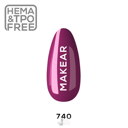 740 - MAKEAR Gel Polish 8ml