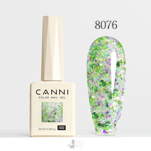 8076 - CANNI HEMA FREE UV/LED gél lakk 9ml