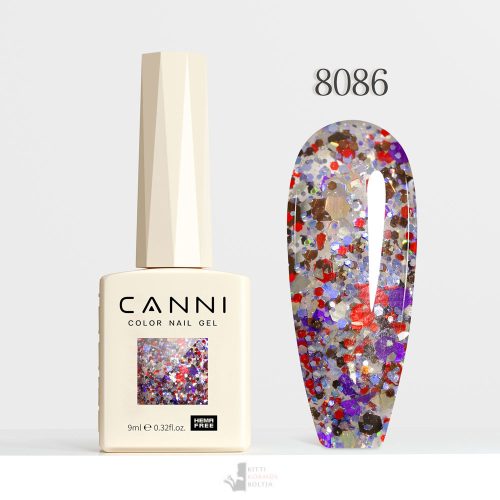 8086 - CANNI HEMA FREE UV/LED gél lakk 9ml