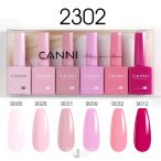   CANNI HEMA FREE UV/LED gél lakk szett 6x9ml - Pink Champagne Dreams