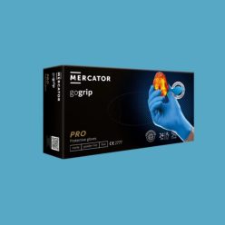   MERCATOR gogrip premium work protection nitrile kesztyű KÉK 50db/doboz - M