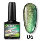 06 - MACSKASZEM EFFEKT - 7.3 ml - CANNI Cat Eye 9D gél lakk 