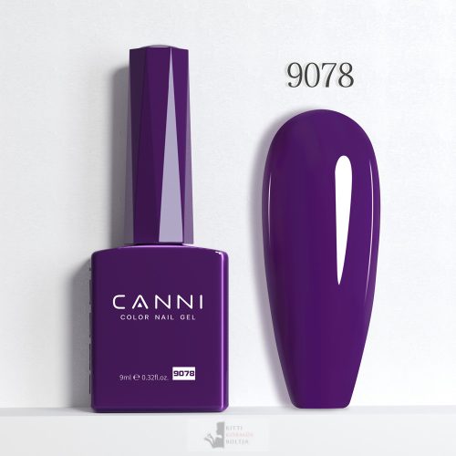 9078 színminta - CANNI HEMA FREE UV/LED gél lakk 9ml