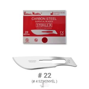 Swann-Morton steril szikepenge #22 - 100db