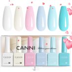 CANNI HEMA FREE UV/LED gél lakk szett 6x9ml - Cotton Candy