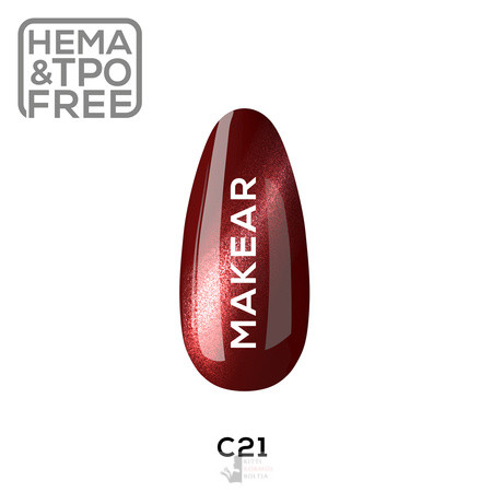 C21 HEMA FREE MAKEAR Cat Eye Gel Polish 8ml