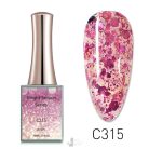 C315 színminta - CANNI Bright Sequin Series UV/LED gél lakk 16 ml