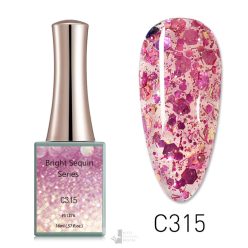 C315 - CANNI Bright Sequin Series UV/LED gél lakk 16 ml
