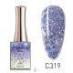 C319 - CANNI Bright Sequin Series UV/LED gél lakk 16 ml