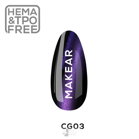 CG03 HEMA FREE MAKEAR Cat Eye Gel Polish 8ml