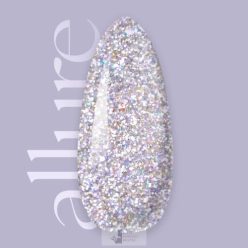 G001 ezüst csillámos effekt - allure
