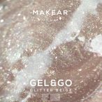 MAKEAR Gel&Go Builder Gél No.GG25 Glitter Beige