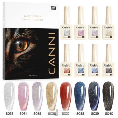 Interstellar Cat Eye Collection - CANNI HEMA FREE szett 8x9ml