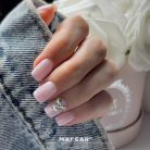 NRB05 Nude French - MAKEAR Nude Rubber Base 8ml