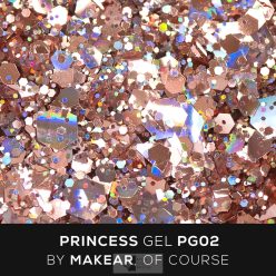 MAKEAR Princess Gel 5ml - PG02 Rosegold