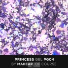 MAKEAR Princess Gel 5ml - PG04 Violet