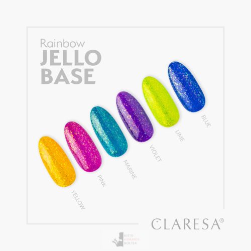 Rainbow Jello Base kollekció - CLARESA UV/LED 