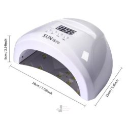 SUN 1S PRO UV/LED műkörmös lámpa – 48W, 30 LED, fehér