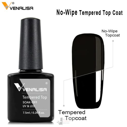 Tempered Top Coat fényzselé 7.5ml - VENALISA