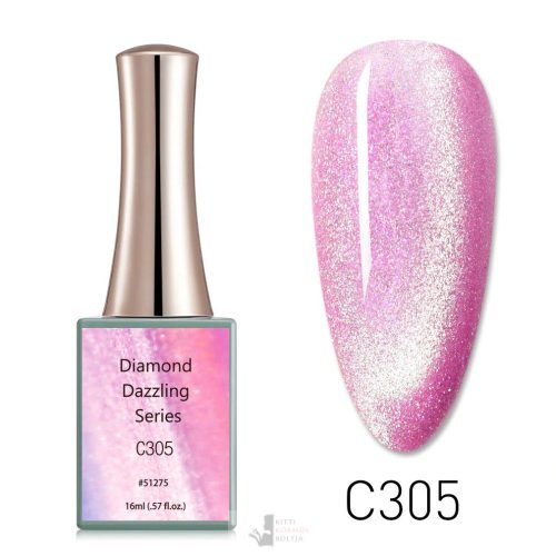 C305 - CANNI Diamond Dazzling UV/LED Cat Eye gél lakk 16 ml