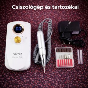 Csiszológép és tartozékai