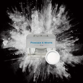 Fehér és Clear Porcelán Porok