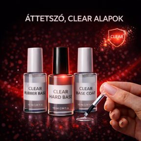 Áttetsző, clear alapok