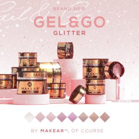 MAKEAR Gel&Go GLITTER Builder Gél