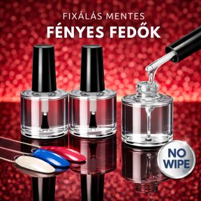 Fixálás mentes fényes fedők