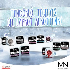 Tégelyes csillámos - It's Gel Polish Kollekció