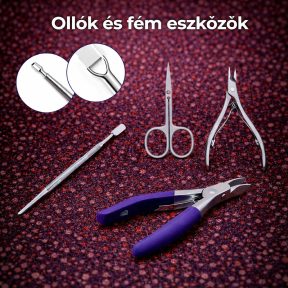 Ollók és fém eszközök
