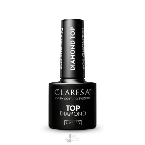 fixálásmentes DIAMOND Top Coat 5g - CLARESA UV/LED 