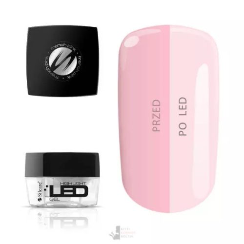 French Pink 30g - Silcare High Light LED Gel 