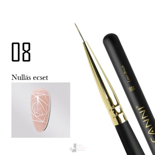 08 - Nullás Long ecset 9 mm - CANNI Prémium ecset