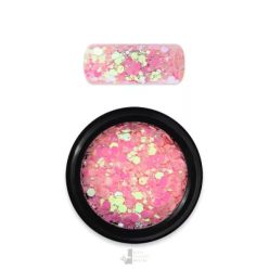 Moyra Holo glitter mix No. 23 Chameleon sugar pink