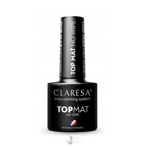 fixálásmentes MATT Top Coat - 5g - CLARESA UV/LED 