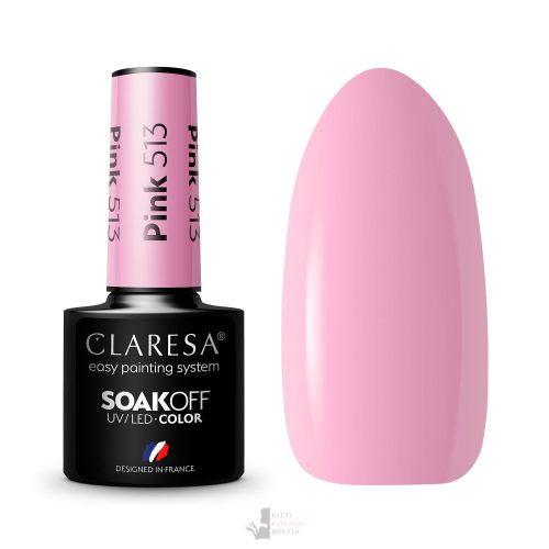 PINK 513 - CLARESA UV/LED gél lakk 5g