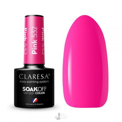 PINK 532 - CLARESA UV/LED gél lakk 5g