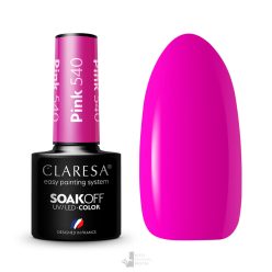 PINK 540 színminta  - CLARESA UV/LED gél lakk 5g