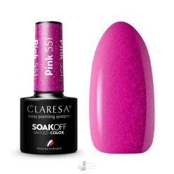 PINK 551 színminta  - CLARESA UV/LED gél lakk 5g