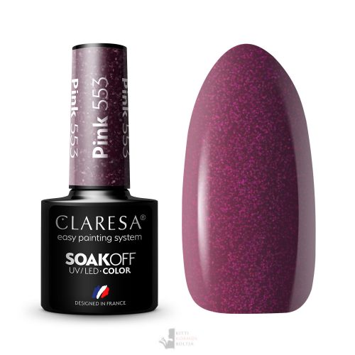 PINK 553 - CLARESA UV/LED gél lakk 5g