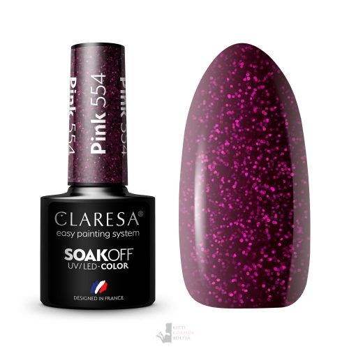 PINK 554 - CLARESA UV/LED gél lakk 5g